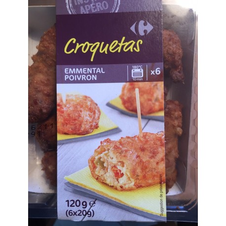 120G Croquetas Poivron Crf