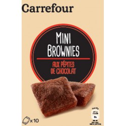 250G Mini Brownie Chocolat Crf