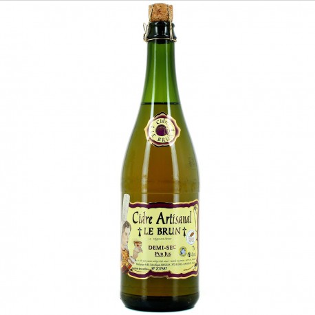 Cidre Artisanal Demi Sec 75 Cl