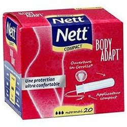Nett Tampons Avec Applicateur Body Adapt Normal Nett X20