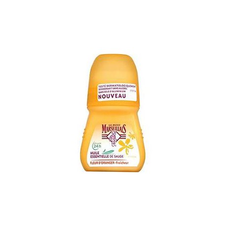 50Ml Deodorant Bille Sauge/Fleur Oranger Le Petit Marseillais