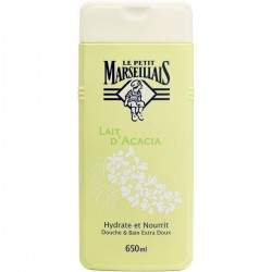 Flacon 650Ml Douche/Bain Lait Accacia Le Petit Marseillais