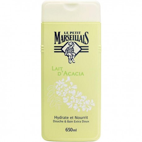 Flacon 650Ml Douche/Bain Lait Accacia Le Petit Marseillais