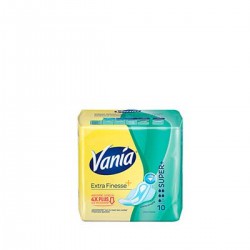 Vania Serviettes Extra Finesse Super+ Vania X10