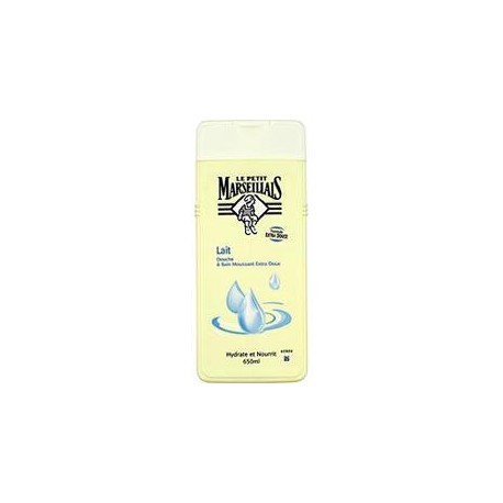 Flacon 650Ml Douche/Bain Lait Le Petit Marseillais