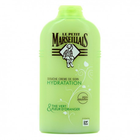 Flacon 250Ml Douche The Vert/Fleur Oranger Le Petit Marseillais