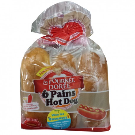 F.Doree 6 Pains Hot Dog 270G
