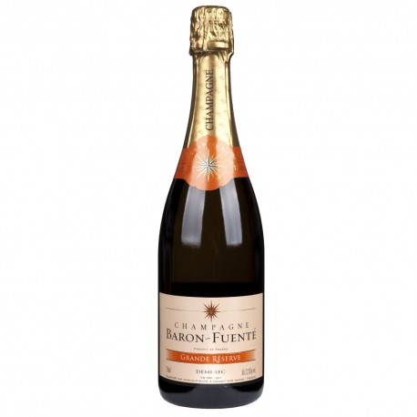 75Cl Champagne 1/2 Sec Grande Reserve Baron Fuente