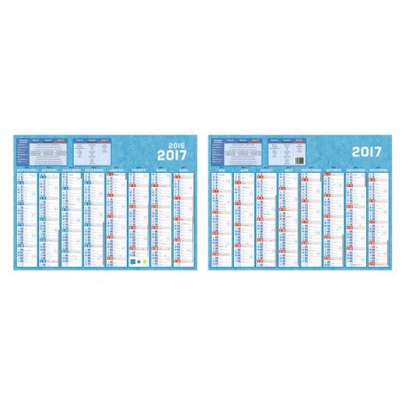 Calendrier 40.5X55 Cm 16Mois