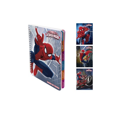 Cah Texte Spiderma 17X22 148P