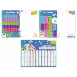 Calend.Ardoise Scolaire 32X42