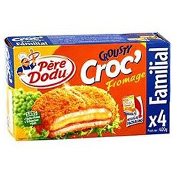 Pere Dodu Croque Fromage Familial 400G