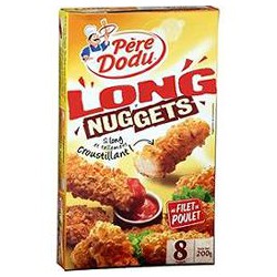 200G Long Nuggets Filet De Poulet Père Dodu