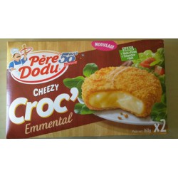 160G Cheezy Croc Emmental Père Dodu