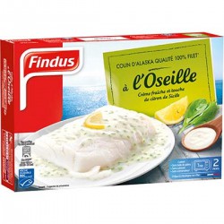 Findus Filet De Colin D Alaska À L Oseille Findus 400G