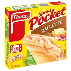 250G Speed Pocket Raclette Findus