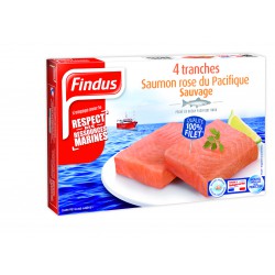 400G 4 Tranches Saumon Findus
