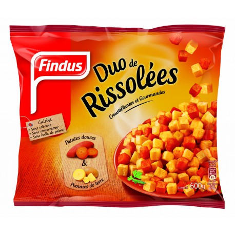 600G Pommes De Terre Duo Rissolees Findus
