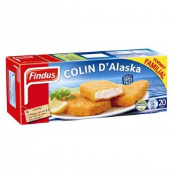 1,20K 20 Tranches Panees De Colin Findus