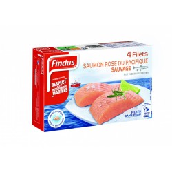 400G 4 Filets Saumon Rose Findus