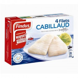 6X400G 4 Filets Cabillaud Gp