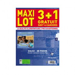 Clair.4 Cah 24X32 Seyes 48P