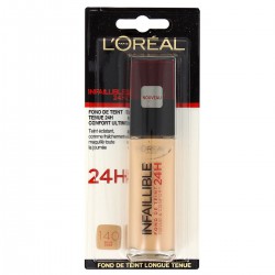 L Oreal -Fond De Teint Infaillible N 140 Beige Doré