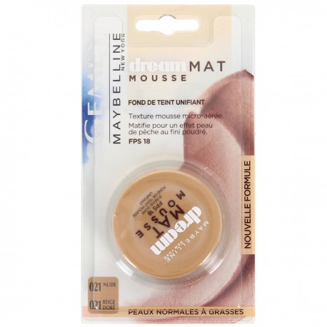 Fond De Teitnt Dream Mat21 Beige Dore Maybellinegemey