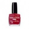 Gemey Vernis A Ongles Tenue Et Strong Pro 06 Rouge Prof