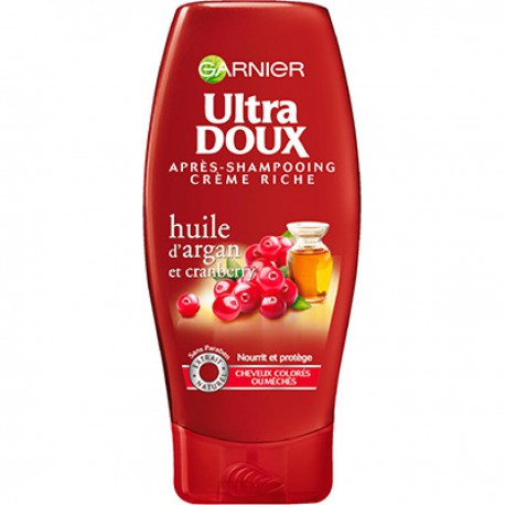 Ultra Doux Après Shampooing Argan/Cranberry Ultra Doux 200Ml