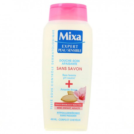 Flacon 400Ml Gel Douche Sans Savon Mixa