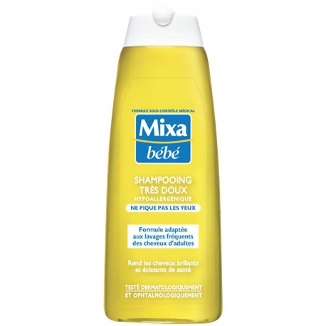 Flacon 250Ml Shampoing Hypoallergenique Mixa Bebe