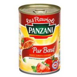 Panzani Ravioli Pur Boeuf Panzani Boîte 1/2 400G