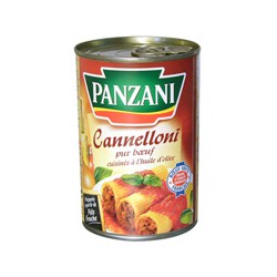 Panzani Plat Cuisiné Cannelloni Pur Boeuf La Boite De 400G