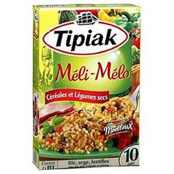 Tipiak Meli Melo Gourmand Cereales Et Legumes Secs 330G