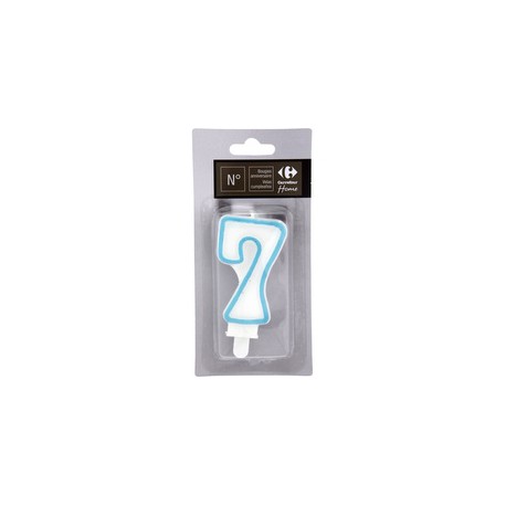 Bougie Chiffre N° 7