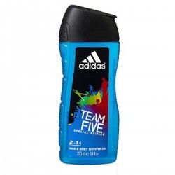 Flacon 250Ml Gel Douche Team Five Adidas