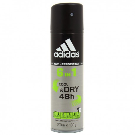 200Ml Spray Deodorant 6 En 1 Adidas