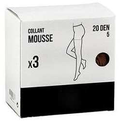 Collant Mousse X3 Beige 5