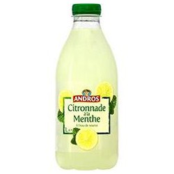 Bouteille 1L Citronnade Menthe Andros