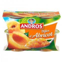 4X100G Delice Abricot Andros