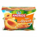 4X100G Delice Abricot Andros