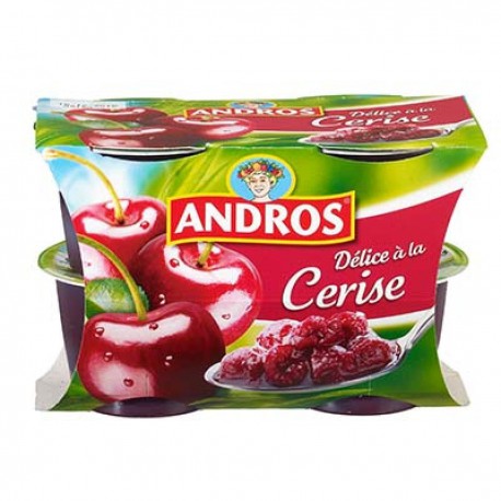 4X100G Delice De Cerise Andros