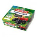 4X100G Compote Pommes/Mures Andros