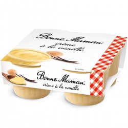 4X100G Creme Vanille Bonne Maman