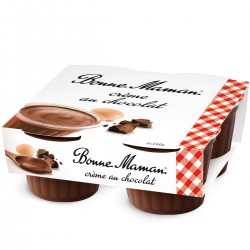 4X100G Creme Chocolat Bonne Maman