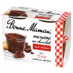 4X50G Mousse Chocolat Bonne Maman