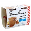 4X50G Mousse Chocolat Au Lait Bonne Maman