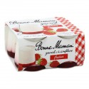 4X125G Yaourt Confiture Fraise Bonne Maman