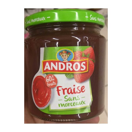 Andros Prep Fraises S/Mcx 350G